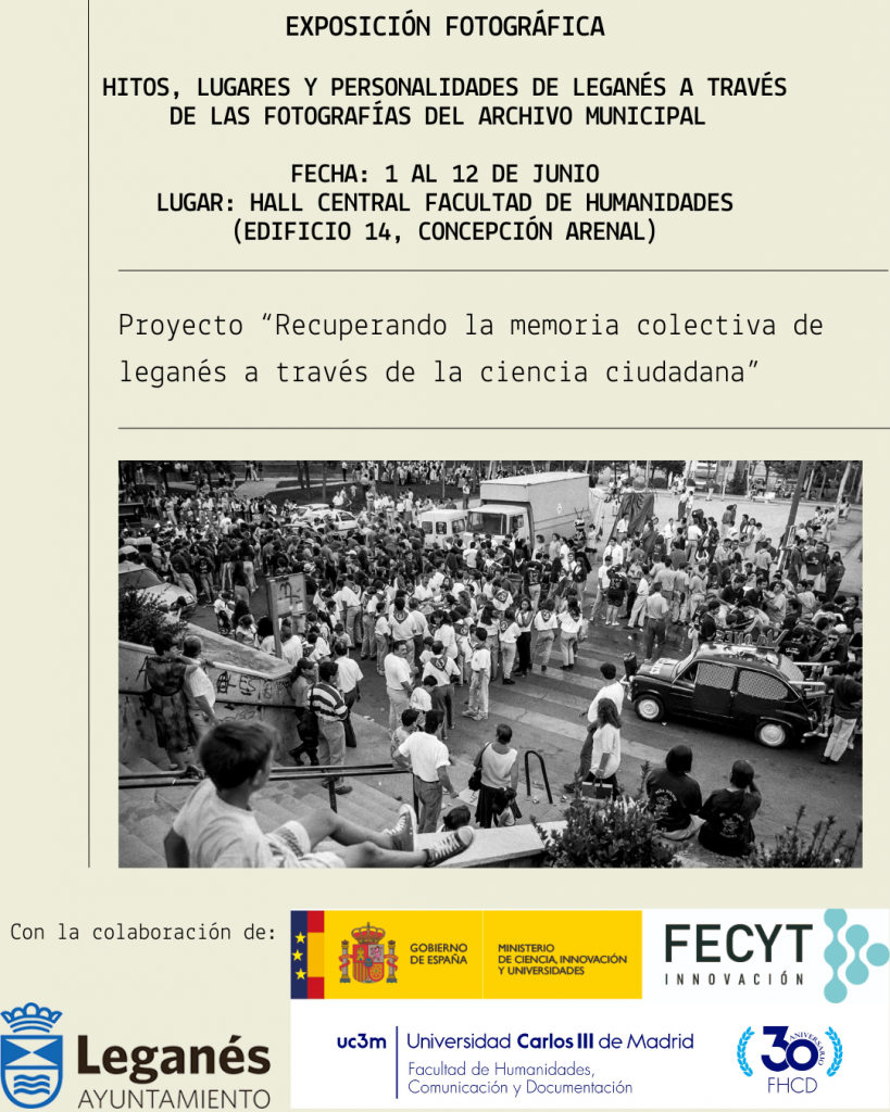 Hitos, lugares y personalidades de Leganés a través de las fotografías del Archivo Municipal de Leganés
